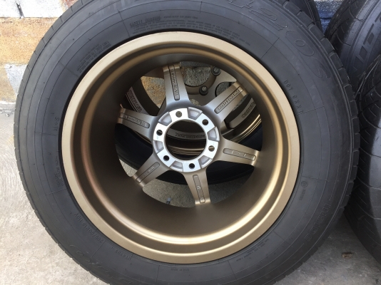 ล้อแม็ก ขอบ18 TE37 หน้า 9.5-10.5 งาน YUSTA ของใหม่แกะกล่องรัดยางเปอร์เซ็นต์ 265 60 18 NITTO 420 ปี 1 ล้อแม็ก ขอบ18 TE37 หน้า 9.5-10.5 งาน YUSTA ของใหม่แกะกล่องรัดยางเปอร์เซ็นต์ 265 60 18 NITTO 420 ปี 1