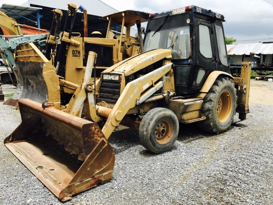 ขาย รถตักหน้า ขุดหลัง CAT428C เอกสารเล่มทะเบียน