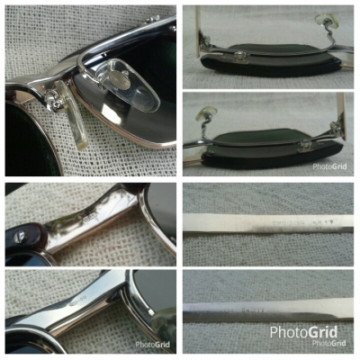 แว่นตา ฟลิป - อัพ แฮนด์คราฟท์ญี่ปุ่น โกลด์ฟิลด์ 14 K ยุค &#039;70s Vintage ORO handcrafted in Japan