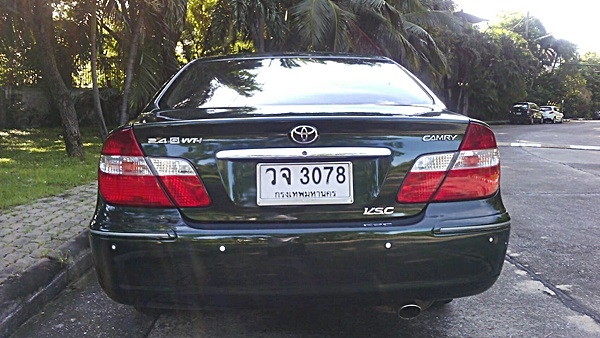 แคมรี่ 2002  2.4Q vvti สีเขียว รถหรูระดับผู้นำ ตัวท็อปสุด แอร์แบค 4 จุด