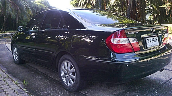 แคมรี่ 2002  2.4Q vvti สีเขียว รถหรูระดับผู้นำ ตัวท็อปสุด แอร์แบค 4 จุด