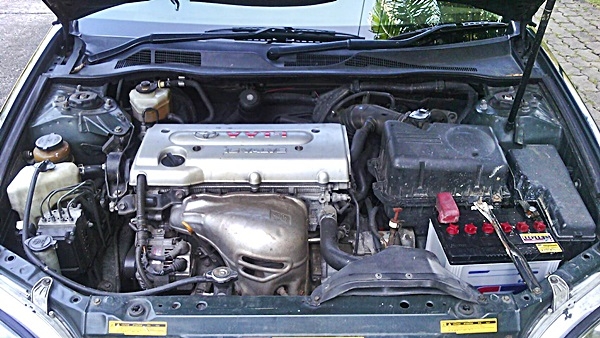 แคมรี่ 2002  2.4Q vvti สีเขียว รถหรูระดับผู้นำ ตัวท็อปสุด แอร์แบค 4 จุด