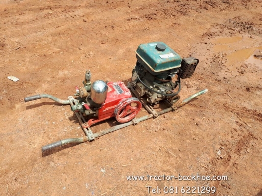 ขาย เครื่องฉีดน้ำ เครื่องฉีดพ่นยา HATSUTA YS451 เครื่อง mitsubishi เบนซิน ยกเคลื่อนที่ได้ง่าย เก่าญี