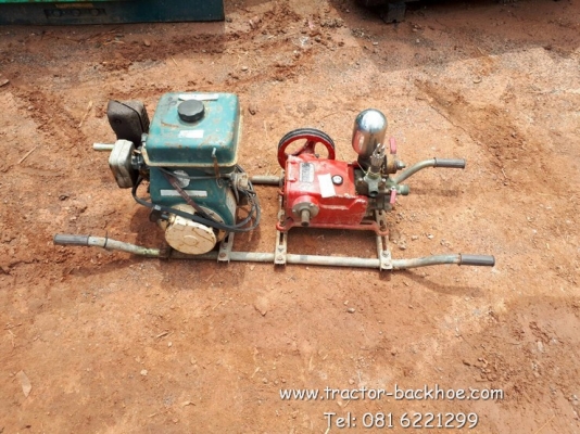ขาย เครื่องฉีดน้ำ เครื่องฉีดพ่นยา HATSUTA YS451 เครื่อง mitsubishi เบนซิน ยกเคลื่อนที่ได้ง่าย เก่าญี