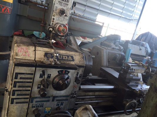 เครืองกลึง tuda japan นิ้วมินในตัวเปิดคอม้าได้