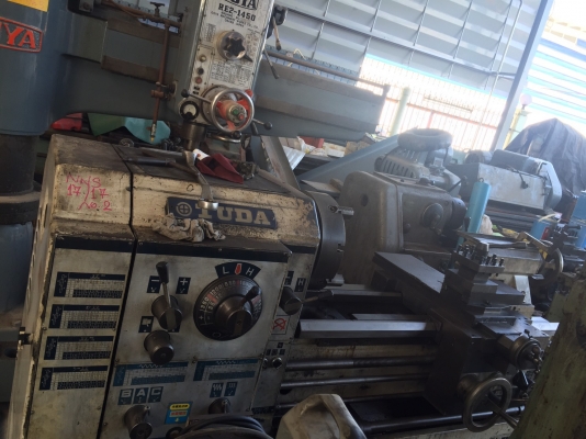 เครืองกลึง tuda japan นิ้วมินในตัวเปิดคอม้าได้