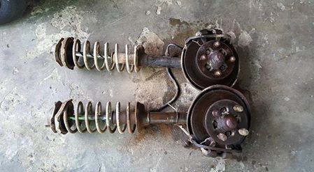 อะไหล่ช่วงล่าง กำลังส่ง และล้อยาง KE70