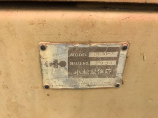 ขาย 165,000 บาท KOMATSU PC30-3 เครื่องดี ปั้มแรง โช่หนา เอวแน่น เอกสารชื้อขาย   รถอยู่ จ.บุรีรัมย์090-772-3710,090-772-3708ขาย 165,000 บาท KOMATSU PC30-3 เครื่องดี ปั้มแรง โช่หนา เอวแน่น เอกสารชื้อขาย   รถอยู่ จ.บุรีรัมย์090-772-3710,090-772-3708