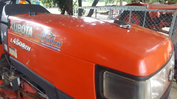 ขายคูโบต้าL4508DLสีเดิมทั้งคันสนใจติดต่อ0906910337-0900596150