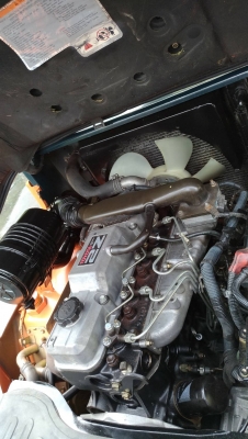 Toyota7fd25ขนาด2.5ตัน เสาสูง6เมตร เกียร์ออร์โต้ เครื่องยนต์ดีเซล2Z ราคาต่อรองได้