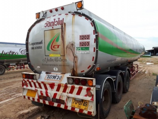 ขาย 3 หางละ 295,000 บาท (ไม่มีทะบียน) หางน้ำมัน อู่บันเทิง 3 เพลา ขายตามสภาพ    รถอยู่ จ.จันทบุรี090-772-3710,090-772-3708