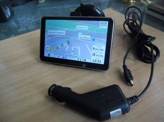 GPS ติดรถยนต์ จอ 5 นิ้ว สภาพสวย