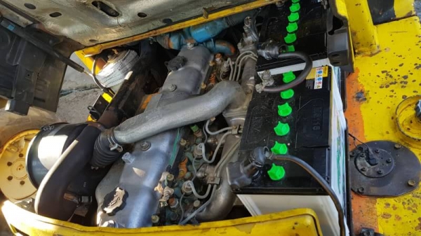 ขายด่วนรถยกดีเซล210,000฿ TOYOTAชั่วโม่งทำงาน น้อย 4FD35ยก4ตันเสา3กะบอกยกสูง3เมตรทูฟรีแผงงาสไลด์รถนอกนำเข้ายังไม่เคยใช้งานในเมืองไทยเลย