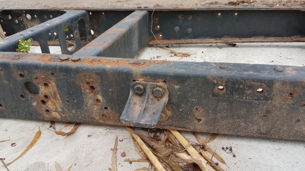 ขายแชชซีหกล้อเก่านอก