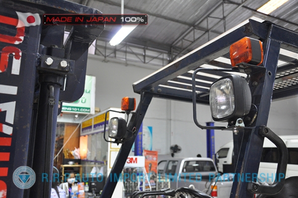 ขายรถโฟล์คลิฟท์มือสอง KOMATSU รุ่น FD15D-15-311202 นำเข้าจากประเทศญี่ปุ่น 100\% ไม่เคยใช้งานในไทย