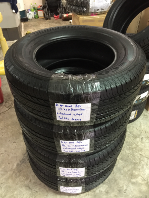 ยาง Bridgestone 265 65 17 ปลายปี16 ดอกเต็ม ใช้ยาว ราคาไม่แพง ยาง Bridgestone 265 65 17 ปลายปี16 ดอกเต็ม ใช้ยาว ราคาไม่แพง