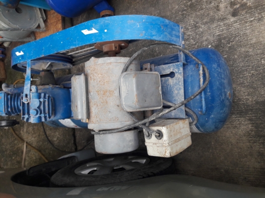 ขาย !! ปั้มลม.PUMA.ขนาด2แรง.มอเตอร์.ฮิตาชิ2สาย.เดิมๆพร้อมใช้