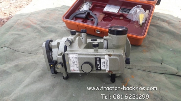 สวยๆ กันไปอีกตัวครับ กล้องวัดระดับ survey เกี่ยวกับช่างรางวัด PENTAX สำหรับงานช่าง ถมดิน เก่าญี่ปุ่น