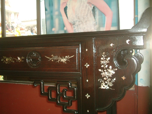 โต๊ะบูชา โต๊ะวางไหว้เจ้า ยาว 2.10 สวย