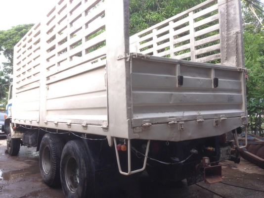 รถพ่วง HINO 226 เครื่อง EM100 - 220 แรง กระบะไม่ดัมพ์แม่ลูก 2 เพลา สวยเดิมพร้อมใช้งาน (ยังไม่ได้ล้าง)