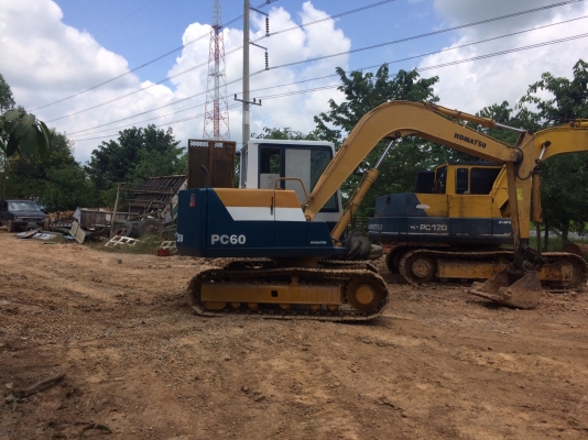 แบคโฮPC60-6พร้อมใช้งาน