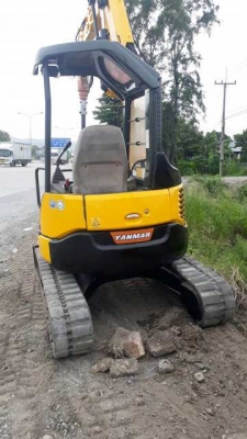 รถสว่านเจาะดิน Yanmar B3-5 มาอีกแล้ว พร้อมปุ้งกี๋ รถสว่านเจาะดิน Yanmar B3-5 มาอีกแล้ว พร้อมปุ้งกี๋