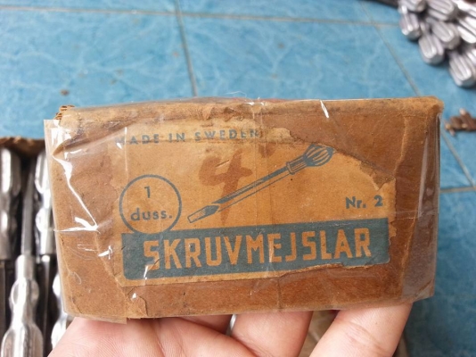 ไขควงด้ามมะเฟือง ทำจากอลูมิเนียม made in Sweden ของใหม่เก่าเก็บค้างร้าน