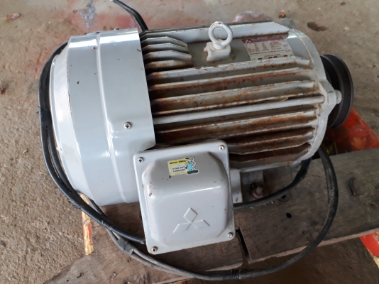 จัดส่งพี่จังหวัดสระบุรี ขายมอเตอร์มิตซูบิชิ 5แรง เดิมๆ สวย พร้อมใช้งาน