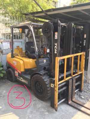 รถโฟล์คลิฟท์ TCM FD30T3-00202 ขนาดยกของรถ 3.0 ตัน