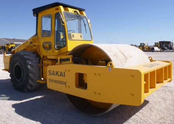จำหน่าย รถบดถนน  2007 SAKAI SV900D Vibratory Roller