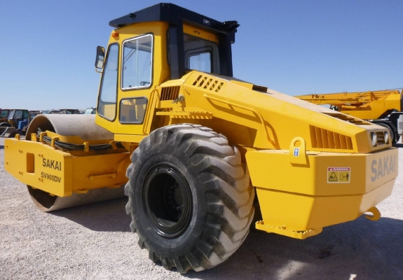 จำหน่าย รถบดถนน  2007 SAKAI SV900D Vibratory Roller