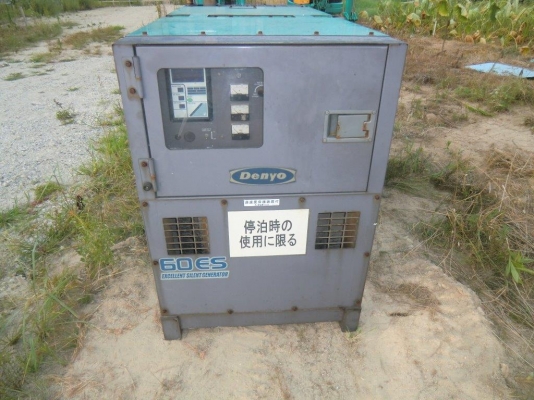 จำหน่ายเครื่องปั่นไฟใหม่/มือสองDenyo DCA60สนใจติดต่อได้ 062-709-1747