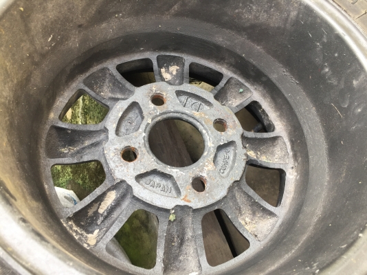 ขายล้อกล้วยjapan สองวง. 4*114