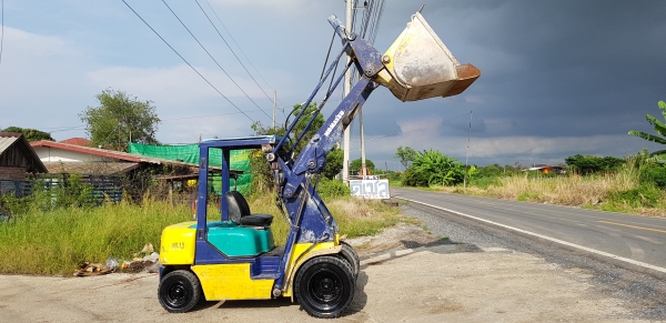 ขายด่วนรถตักยกดีเซลKOMATSUFG15ยก1.5คิวยางตัน6เส้นยกส่ง3.70เมตรยางหน้าคู้เกียรธรรมดาคับดีรถนอกเพิ่งนำเข้ายังไม่เคยไช้งานในไทยเลย