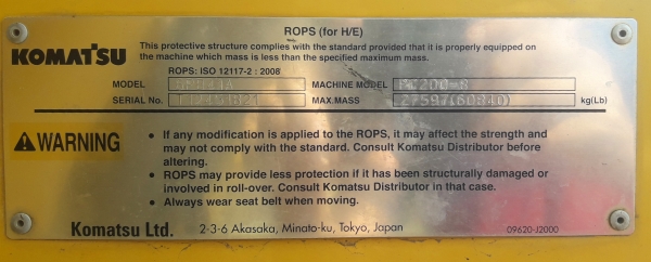 ขายรถแบ็คโฮ KOMATSU PC200-8 สภาพพร้อมใช้งาน ส่งฟรีถึงบ้าน