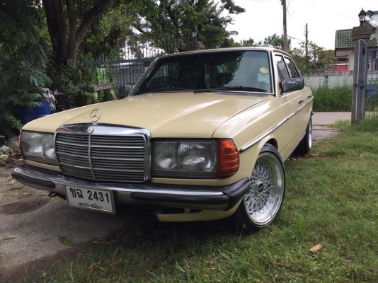 BENZ W123 เครื่องเจ สวยๆ ครับ