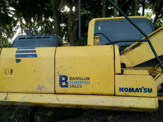ขายรถแบคโฮ KOMATSU PC160-8 9000 ชม.เอกสารเล่ม ราคา 1250000