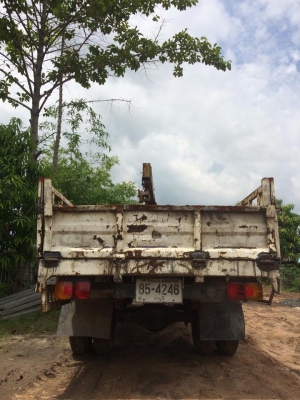 ขาย6ล้อเครนHINO FD185 เครนTADANO3ตัน3ปอก แชชซีสวย เอกสารทะเบียนครบ ใช้งานประจำ