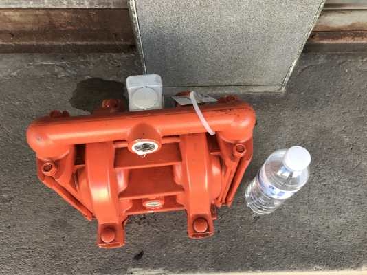 ขายปั้มไดอะแฟรม Wilden made in USA โครงสร้างอลูมิเนียม ขนาดเข้า 1นิ้ว ออก 6หุน สภาพสวย ดูดแรง พร้อมใช้งาน