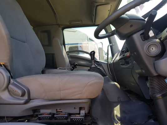 ขาย ISUZU GXZ 360 พร้อมหางพื้นเรียบสามเพลา รถปี 58