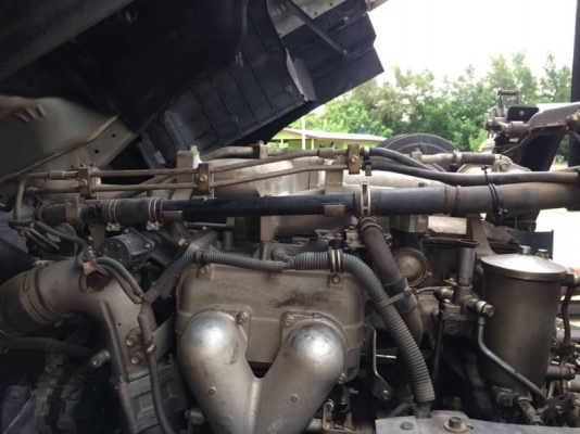 ขาย ISUZU GXZ 360 พร้อมหางพื้นเรียบสามเพลา รถปี 58