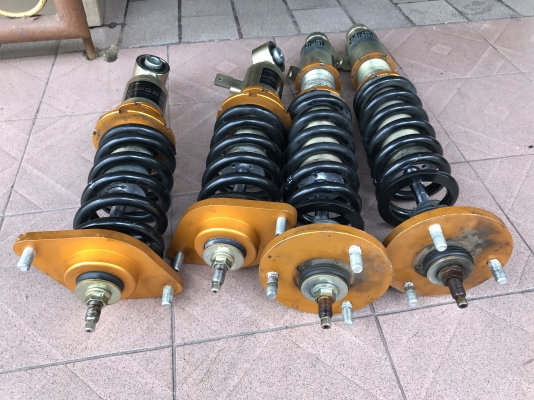 โช้คเเต่งปรับเกลียวสไลดกระบอกปรับหนืด ODYSSEY RB1เก่านอกสวยๆ