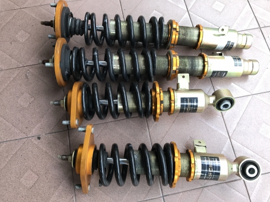 โช้คเเต่งปรับเกลียวสไลดกระบอกปรับหนืด ODYSSEY RB1เก่านอกสวยๆ