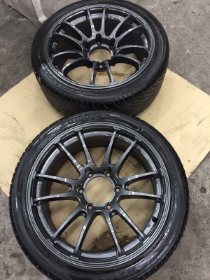 แม็กadvanceขอบ18 พร้อมยาง 1คู่4800