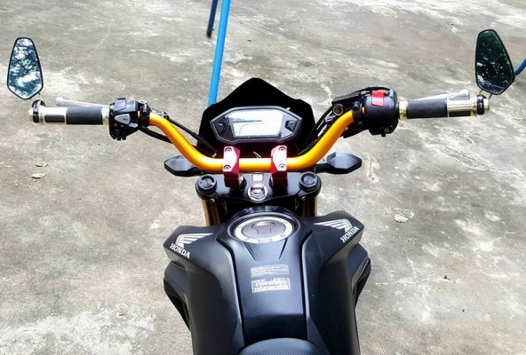 HONDA MSX125sf สีดำปี17 แต่งสวย