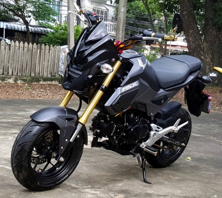 HONDA MSX125sf สีดำปี17 แต่งสวย