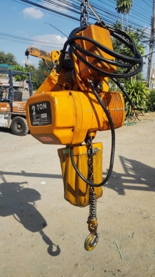 รอกโซ่ไฟฟ้าญี่ปุ่น Kito 2 ton 4 ทิศทาง รุ่นพิเศษ 2 สปีด ไฟตรง 380V สภาพสวยพร้อมใช้งาน รอกโซ่ไฟฟ้าญี่ปุ่น Kito 2 ton 4 ทิศทาง รุ่นพิเศษ 2 สปีด ไฟตรง 380V สภาพสวยพร้อมใช้งาน