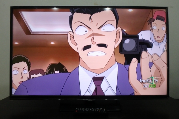 LED Digital TV Samsung รุ่น UA40H4200AK ขนาด 40 นิ้ว มีรีโมท สภาพใหม่