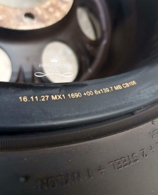 ขายล้อ หยดน้ำ LENSO MAX1 (แท้) 16x9 ออฟ 0 พร้อมยาง AT 265/70/16