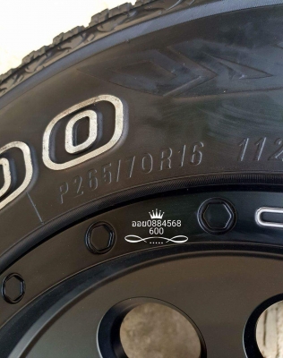 ขายล้อ หยดน้ำ LENSO MAX1 (แท้) 16x9 ออฟ 0 พร้อมยาง AT 265/70/16